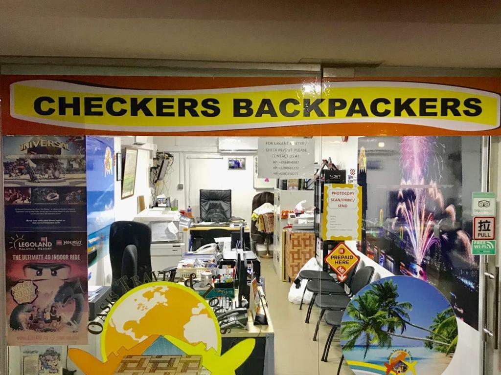 A Pousada Checkers Backpackers Singapura Exterior foto